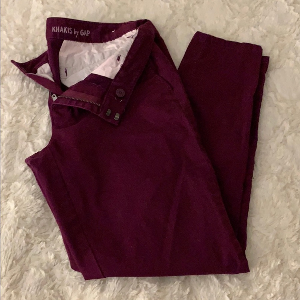 Worn once- GAP khakis